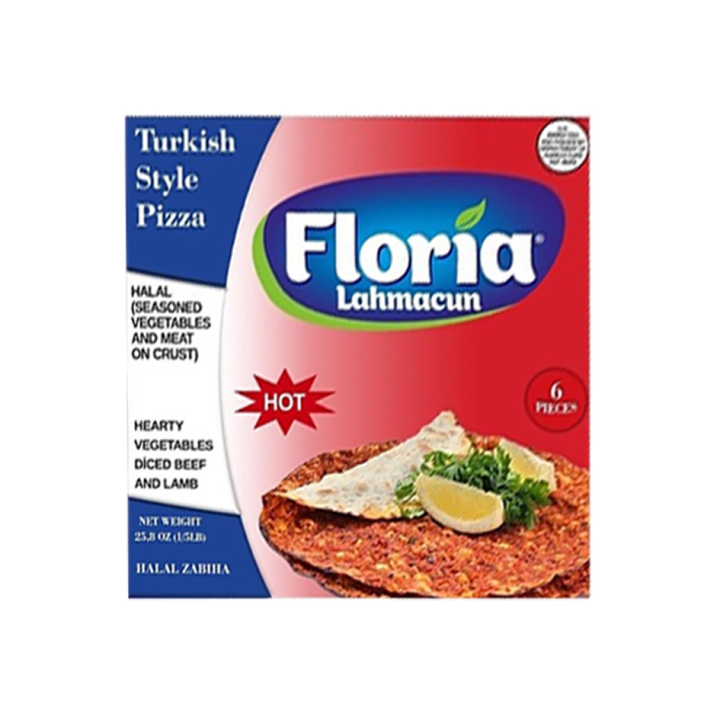 Floria Lahmajun/Hot (6pcs) 25.8 Oz X 12 – Distributor In New Jersey, Florida - California, USA