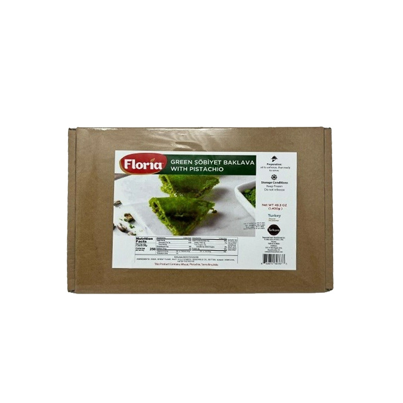 Floria Green Sobiyet Pistachio 1.400Gr – Distributor In New Jersey, Florida - California, USA
