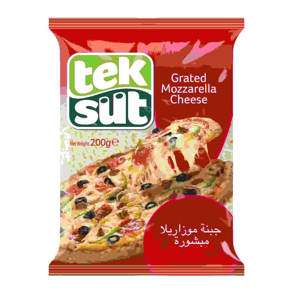Teksut Grated Mozarella 200Gr X 12 – Distributor In New Jersey