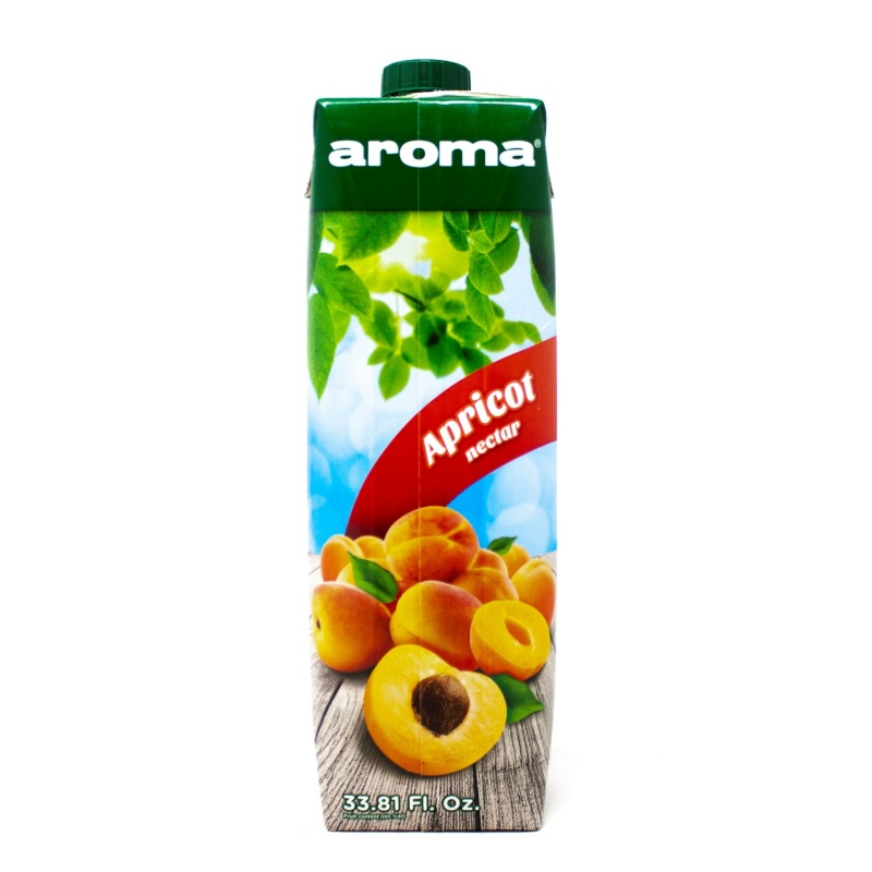 Aroma apricot nectar 1Lt X 12 – Distributor In New Jersey, Florida - California, USA