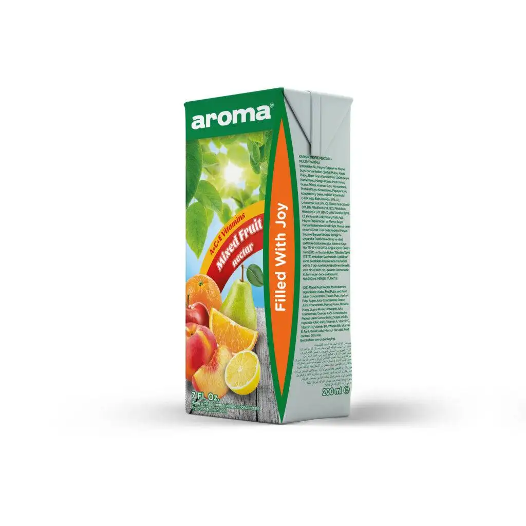 Aroma Mixed Fruit Nectar 200 Ml X 24 – Distributor In New Jersey, Florida - California, Usa