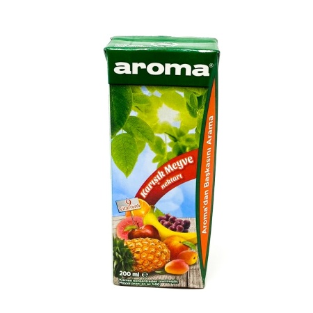 Aroma Mixed Fruit Nectar 200 Ml X 24 – Distributor In New Jersey, Florida - California, Usa