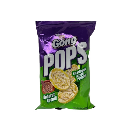 Eti Gong Pops Spicy 80GrX10 – Distributor In New Jersey, Florida - California, USA