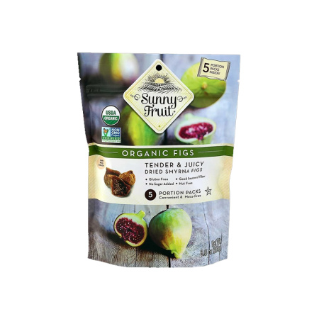 Sunny Fruits Organic Dried Figs 8.8 Oz x 18 – Distributor In New Jersey, Florida - California, USA