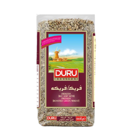 Duru Freekeh/ Green Roasted wheat 1Kg X 10 – Distributor In New Jersey – Florida and California, USA