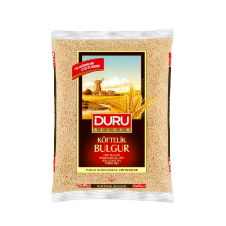 Duru Fine Bulgur (2500g x 6pcs) Pack – Distributor In New Jersey – Florida and California, USA
