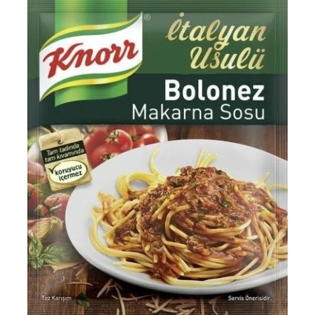 Knorr Pasta Sauce With Bolonez 45Grx12 – Distributor In New Jersey, Florida - California, USA