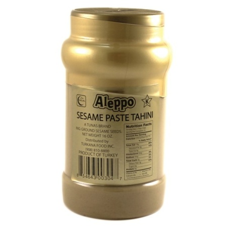 Aleppo Tahini Pet Jar 1Lbsx12 – Distributor In New Jersey, Florida - California, USA