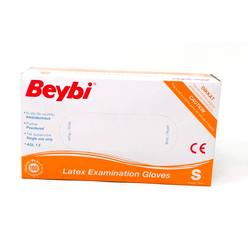 Cosmetics Beybi Latex Powdered Gloves - Small 100X1 – Distributor In New Jersey, Florida - California, USA