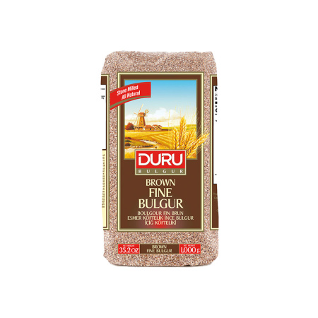 Duru Brown Fine Bulgur 1KgX10 – Distributor In New Jersey – Florida and California, USA