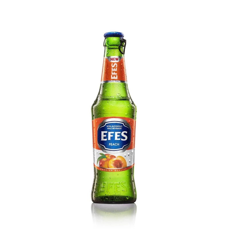 EFES Non Alcoholic Malt Beverage - Peach 4 X 6 X 33 CL - Turkana Food