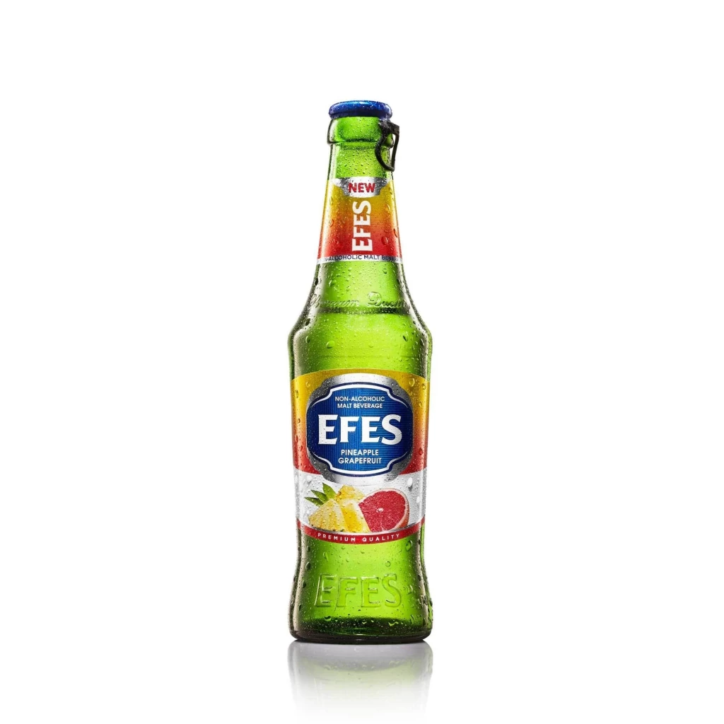 Efes Non Alcoholic Beer / Pineapple & Grapefruit 4X6X33 Cl – Distributor In New Jersey, Florida - California, USA