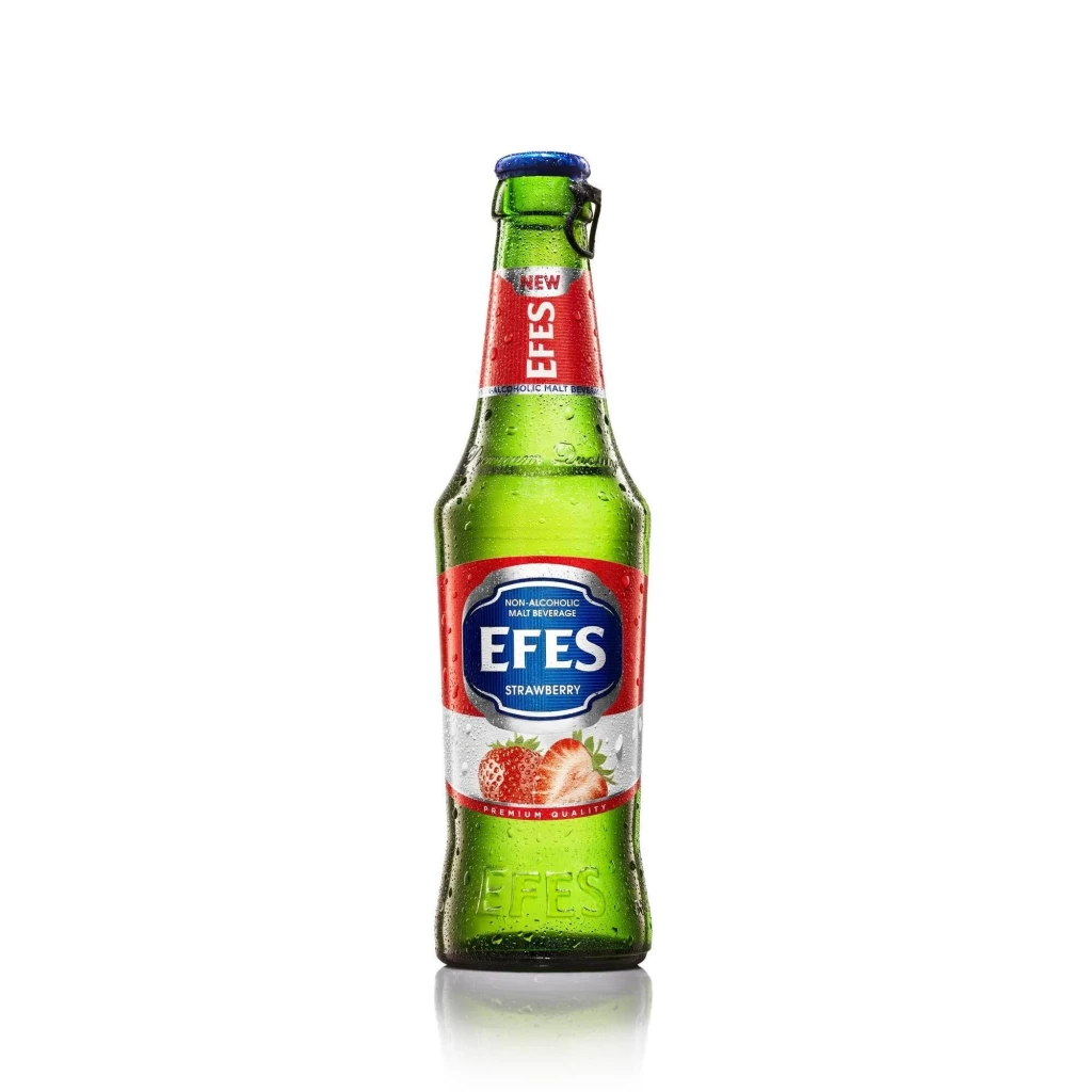 Efes Non Alcoholic Beer / Strawberry 4X6X33 Cl – Distributor In New Jersey, Florida - California, USA