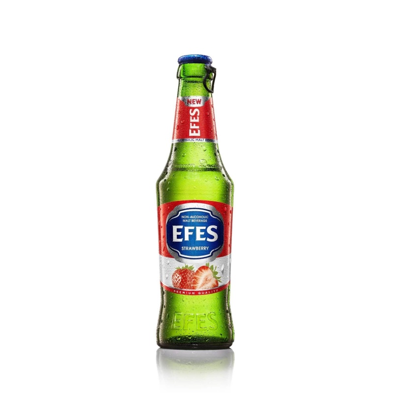 EFES Non Alcoholic Malt Beverage - Strawberry 4 X 6 X 33 CL - Turkana Food