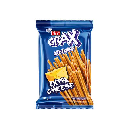 Eti Crax Cheese Stick 123Grx12 – Distributor In New Jersey – Florida and California, USA