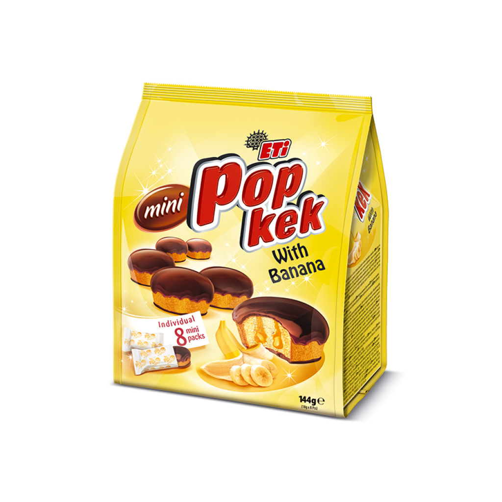 Eti Pop Cake Banana 144Grx10 – Distributor In New Jersey, Florida - California, USA