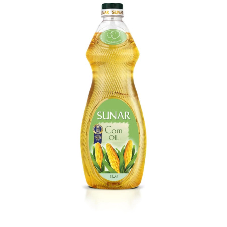 Sunar Corn Oil 1 LT X 12 Supplier in Eastcoast - Westcoast USA by Turkana Food