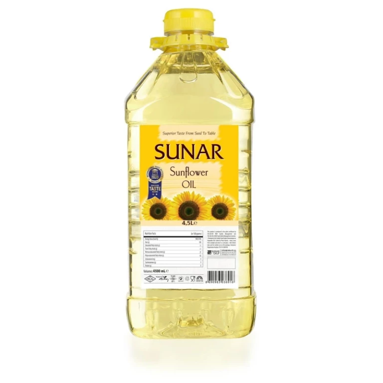 Sunar Sunflower Oil 4.5 Lt X 4 – Distributor In New Jersey, Florida - California, USA
