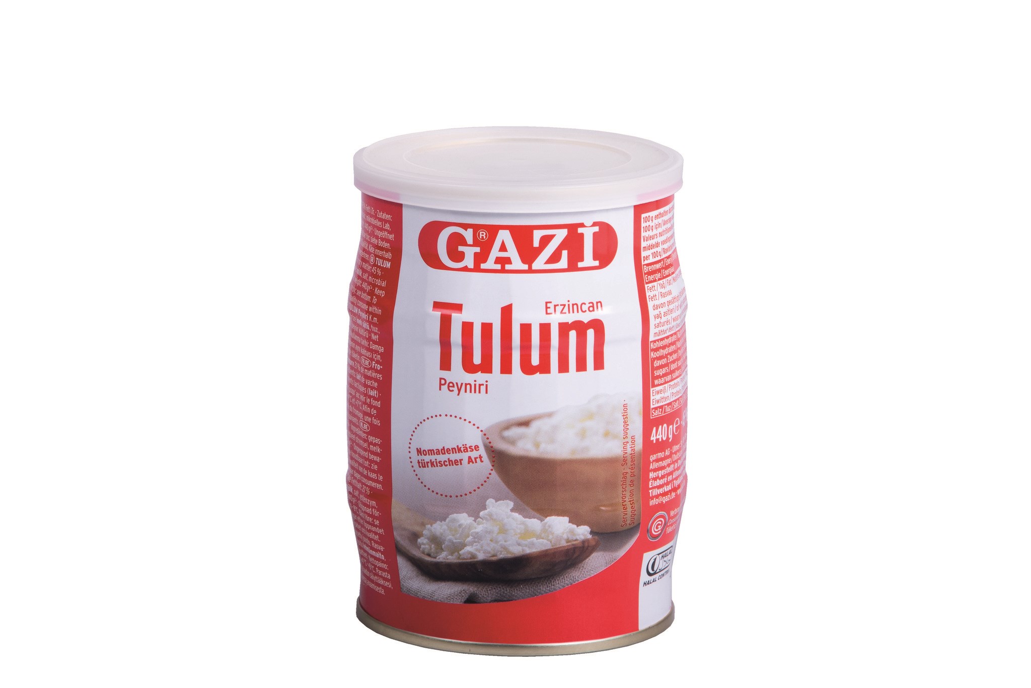 GAZI TULUM WHITE CHEESE 8x400GR - Turkana Food