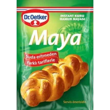 Dr Oetker Instant Yeast 30gr 3'Lu/ 12x8 Box – Distributor In New Jersey, Florida - California, USA