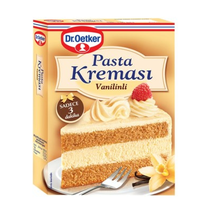 Dr Oetker Pasta Cream Vanilla 136 Gr x 12 – Distributor In New Jersey, Florida - California, USA