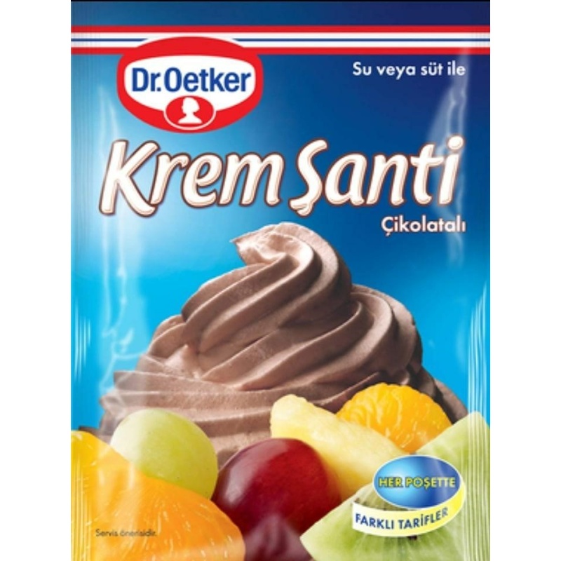 Dr Oetker Whipped Cream W/Chocolate 80Gr*24 – Distributor In New Jersey, Florida - California, USA