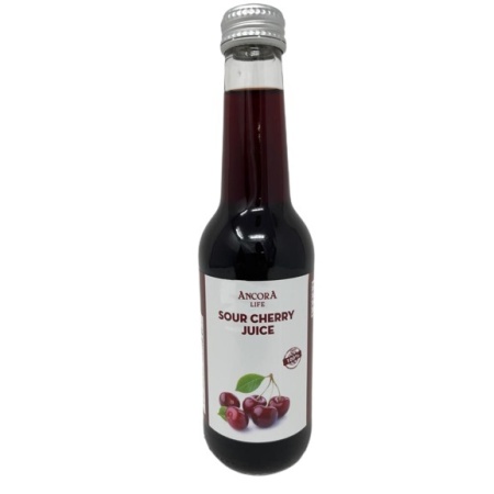 Ancora Sour Cherry %100 Juice 250 Ml X 12 – Promo – Distributor In New Jersey, Florida - California, USA