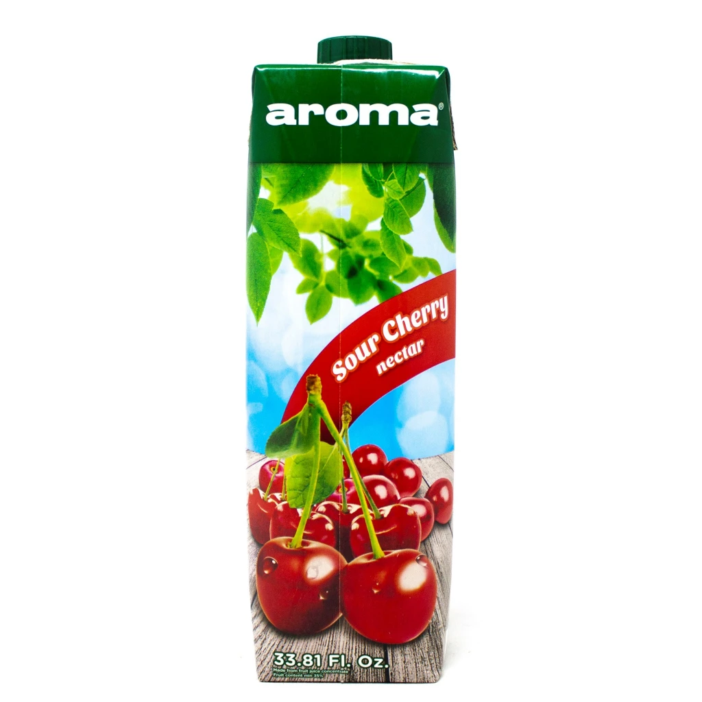 Aroma Sour Cherry Drink 1 Lt X 12 – Distributor In New Jersey, Florida - California, USA