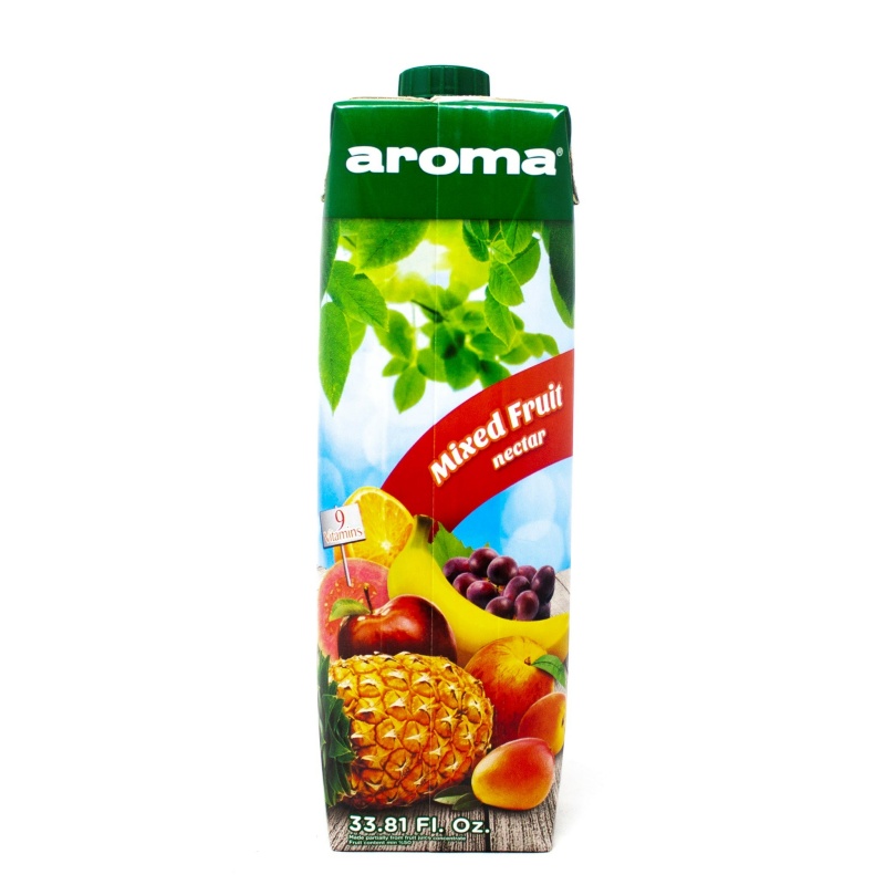 Aroma Mixed Fruit Nectar 1 Lt X 12 – Distributor In New Jersey, Florida - California, Usa