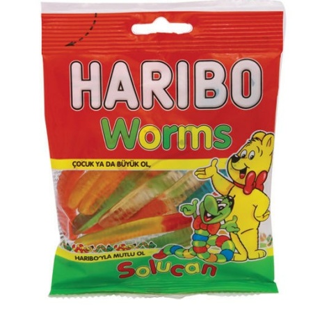 Haribow Worms 80Grx24 – Distributor In New Jersey, Florida - California, USA