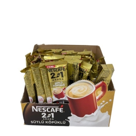 Nescafe 2 In 1 Sugarfree Milky Foamy 10Grx48 – Distributor In New Jersey, Florida - California, USA