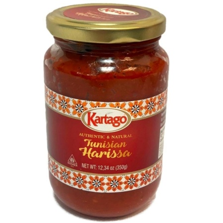 Kartago Harissa Spicy Jar 12.3oz(350g)x12 – Distributor In New Jersey, Florida - California, USA