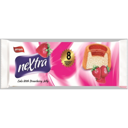 Simsek Nextra Strawberry Jelly Cake – Distributor In New Jersey, Florida - California, USA