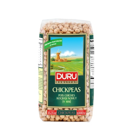 Duru Chickpeas 1 Kg X 10 – Distributor In New Jersey – Florida and California, USA