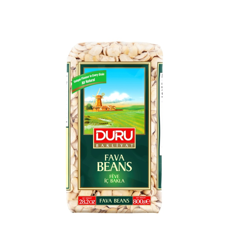 Duru Large Fava Beans 800 Gr X 10 Pack – Distributor In New Jersey – Florida and California, USA