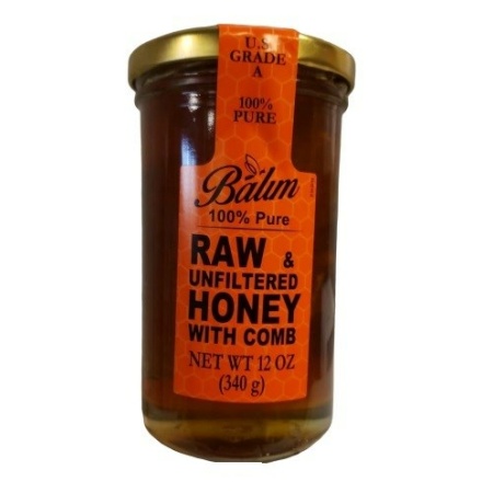 Balim Pure Honey With Comb 340Grx11 – Distributor In New Jersey – Florida And California, Usa