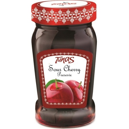 Tunas Sour Cherry Preserve 800 Gr X 12 – Distributor In New Jersey, Florida - California, USA
