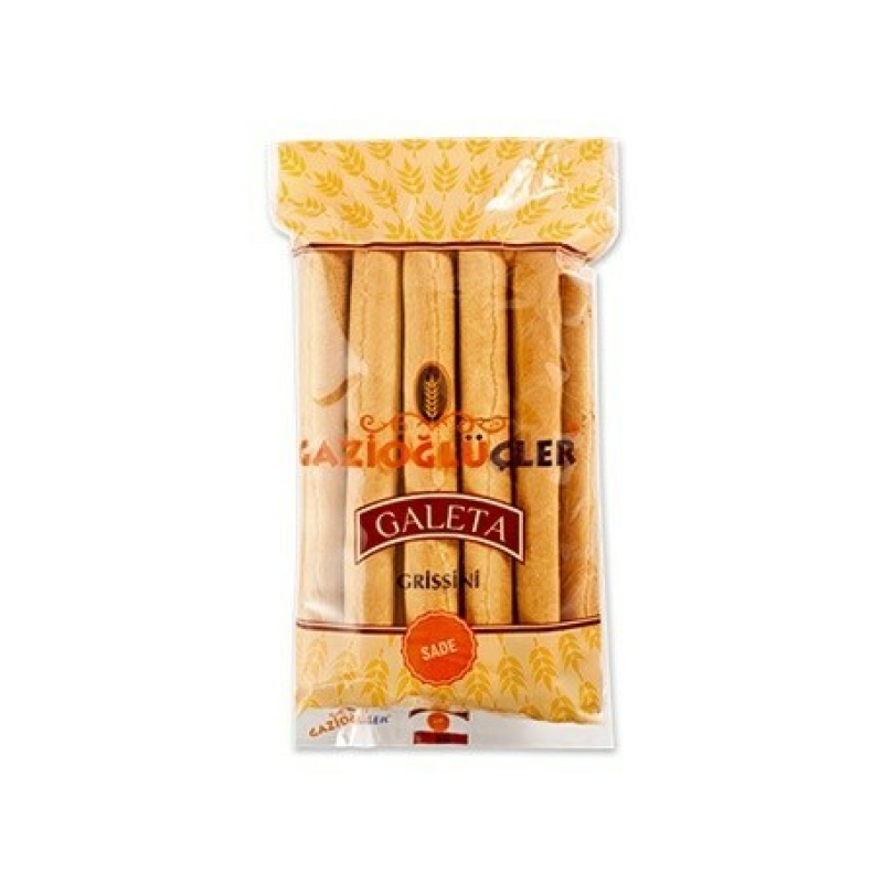 Gazioglu Bread Stick Plain 200GrX20 – Distributor In New Jersey, Florida - California, USA