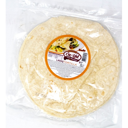 Oz-Yil Plain Tortilla (25Cm) 630GrX12 – Distributor In New Jersey, Florida - California, USA