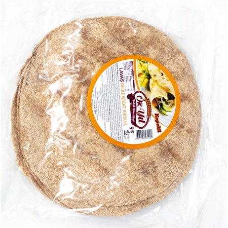 Oz-Yil Whole Wheat Tortilla (25Cm) 630GrX12 – Distributor In New Jersey, Florida - California, USA