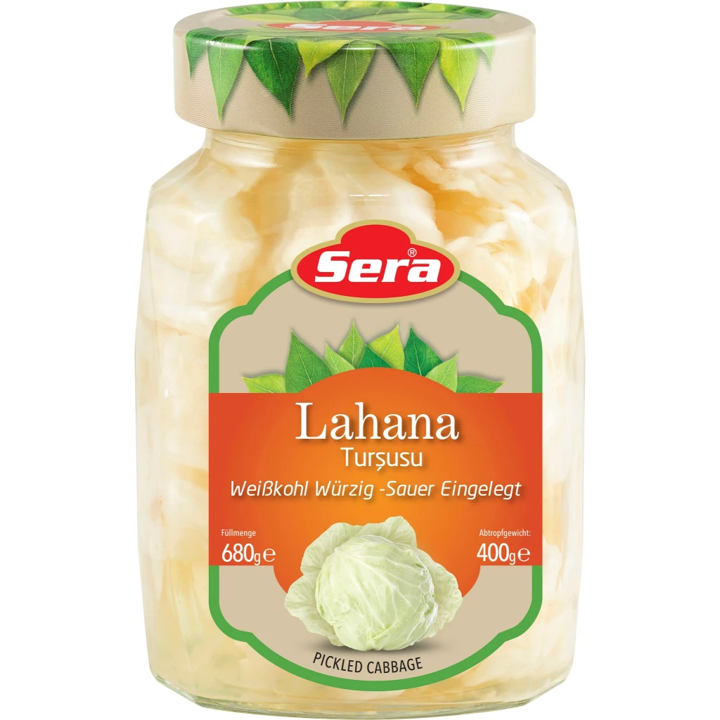 Sera Pickled Cabbage 680Mlx12 – Distributor In New Jersey, Florida - California, USA