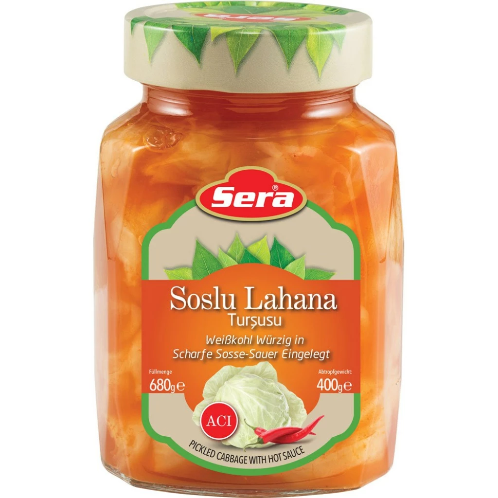 Sera Pickled Cabbage W Hot Sauce 720Mlx12 – Distributor In New Jersey, Florida - California, USA