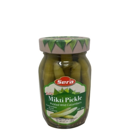 Sera Wild Cucumber Pickles Mikta 350MlX12 – Distributor In New Jersey, Florida - California, USA