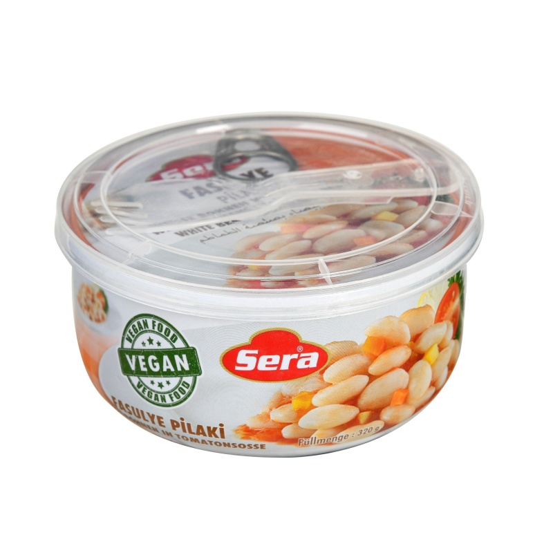 Sera White Beans In Tomato Sauce 320Grx12 – Distributor In New Jersey, Florida - California, USA