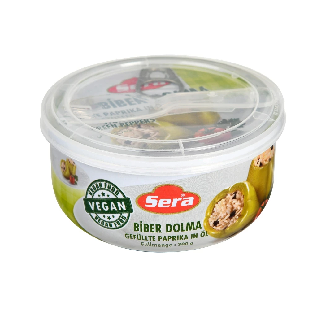 Sera Stuffed Green Peppers W/Rice 300 Gr X 12 – Distributor In New Jersey, Florida - California, USA