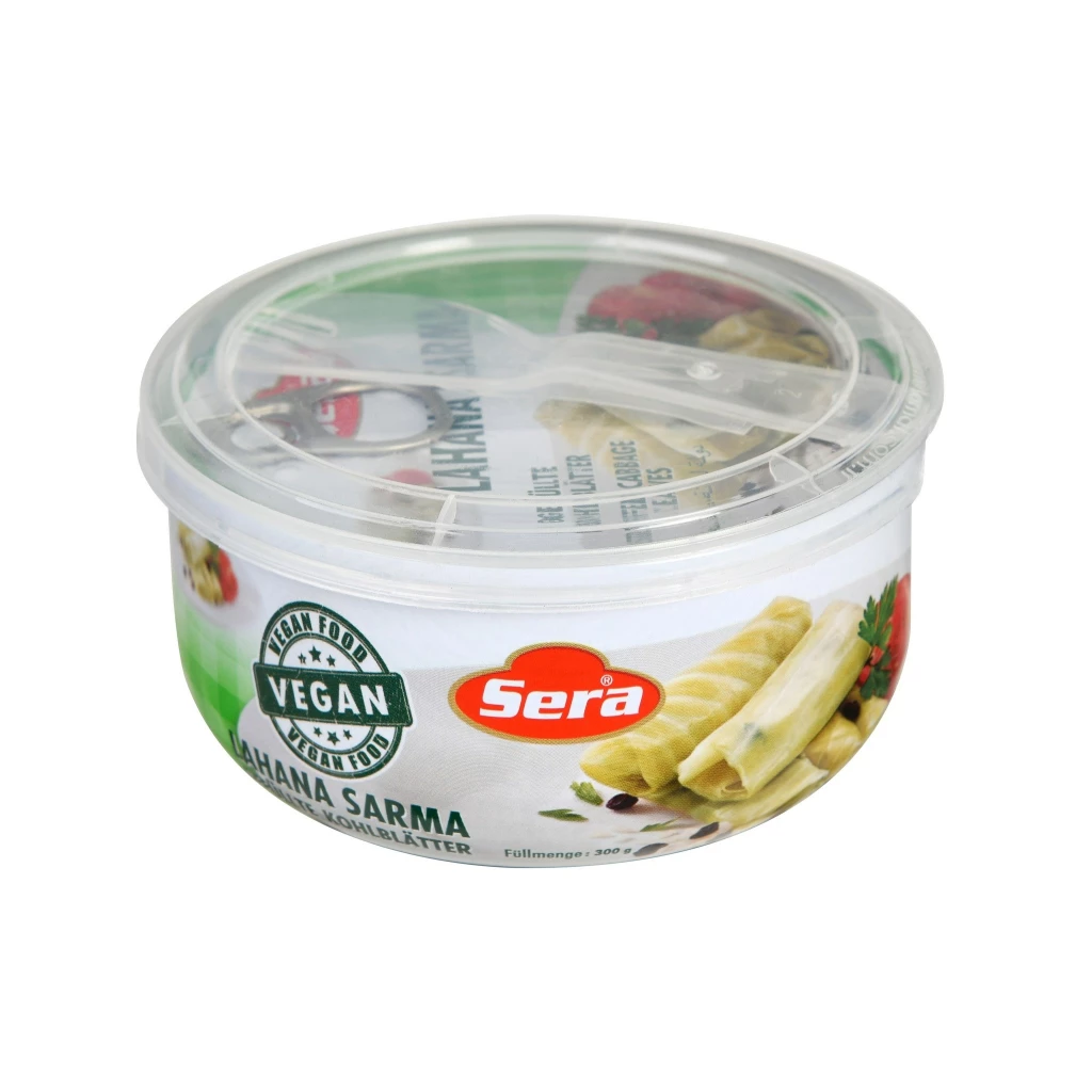 Sera Stuffed Cabbage Leaves W/Rice 314 Gr X 12 – Distributor In New Jersey, Florida - California, USA