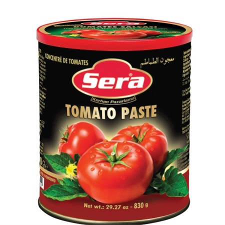 Sera Tomato Paste 830Mlx12 In Can – Distributor In New Jersey, Florida - California, USA