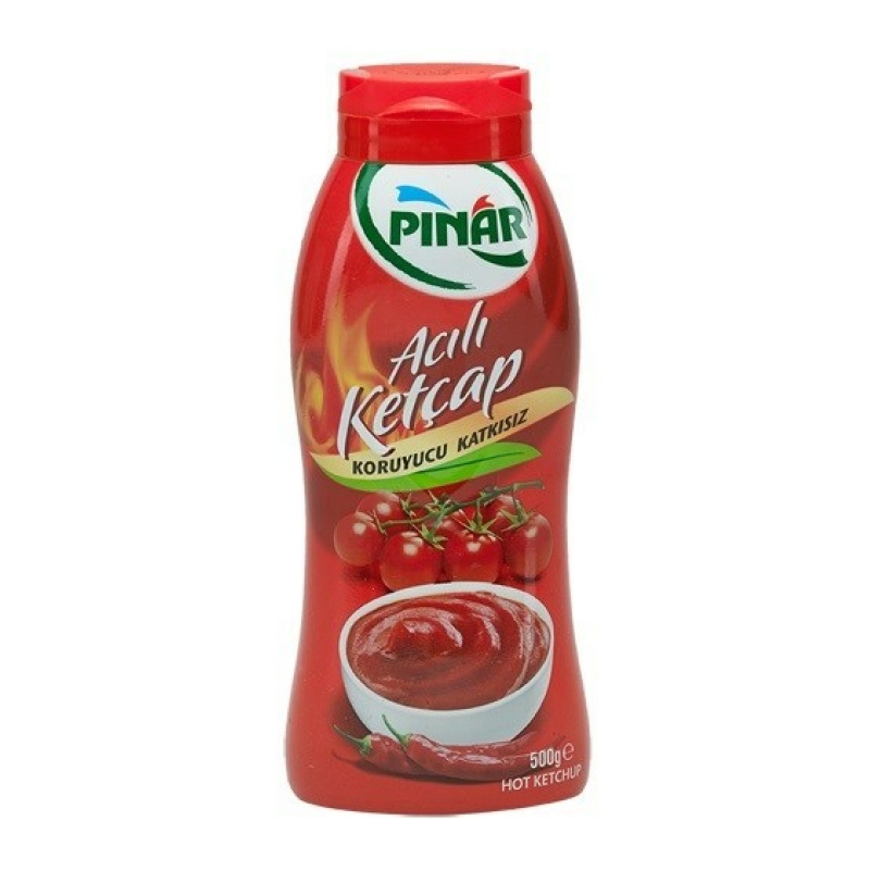 Pinar Ketchup Hot 420Gx6 – Distributor In New Jersey, Florida - California, USA