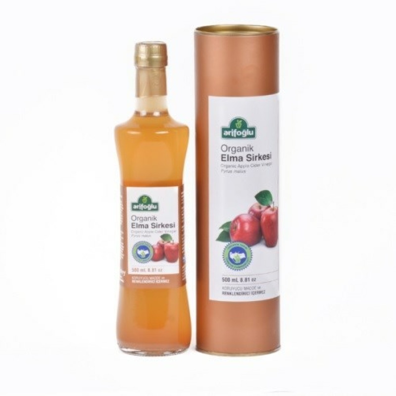 Arifoglu Organic Apple/Cider Vinegar 500Mlx12 – Distributor In New Jersey, Florida - California, USA