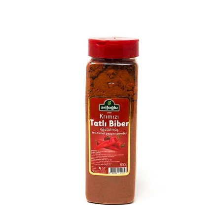 Arifoglu Sweet Ground Red Pepper Ground 600GrX12 – Distributor In New Jersey, Florida - California, USA
